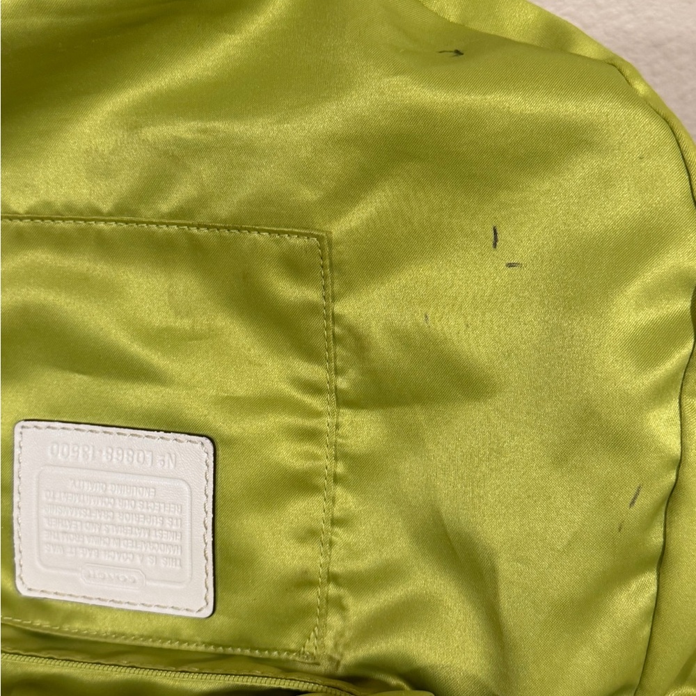 Coach Zoe Gold Signature Shoulder Bag - Picture 10 of 13